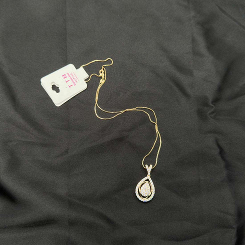 Artificial Droplet Pendant Necklace - D145 - 3